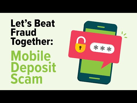 Let's Beat Fraud Together: Mobile Deposit Scam | Connected Credit Union