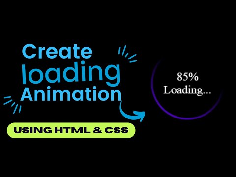 Create Loading Animation Using Html & CSS