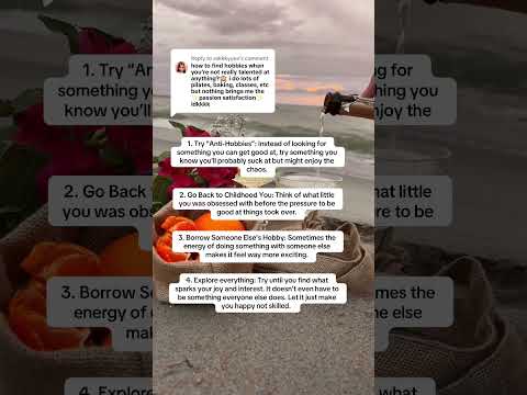 how to find your hobbies?