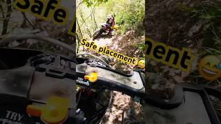 Cut and ride 😁 #tools #trackmaking #hardenduro