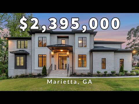 Tour this Modern Luxury Dream Home in Marietta, GA