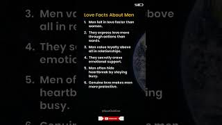 Love Facts About Men #lovefacts #relationships #shorts