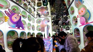 POP MART Global Flagship Store Shanghai | Insane Crowd!