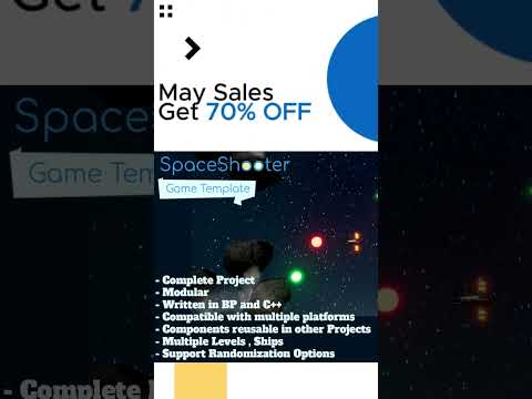 Top Down Space Game Template #unrealengine #unrealenginetutorial #unrealengine5 #hashemgamedev