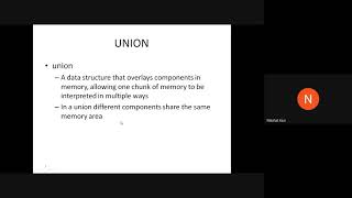 unions in C-example programs