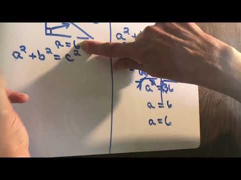 Pythagorean theorem Solving for a or b