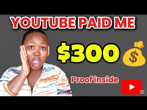 How I Made My First $300 on YouTube (Small YouTuber in Kenya!)