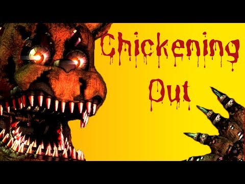 Chickening Out Of Five Nights At Freddy's In VR