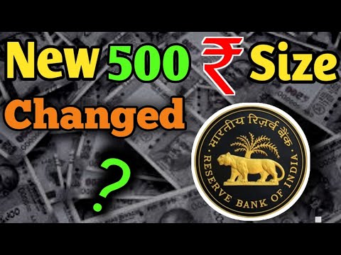 New 500 note size | Breaking news | Rbi today news | Digital Infopreneur