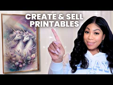How to Create Bestselling Printable Wall Art to Sell on Etsy