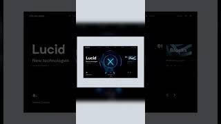 Lucid website landing page design #coding #shorts #short #shots #programerved