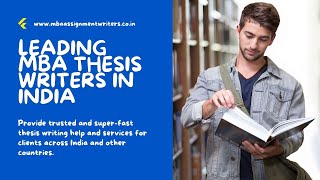 Get The Best MBA Thesis Writing Help, Writing Services: MBA Thesis Writers #mbathesiswriters, #mba