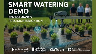 smart sensor-based watering nozzle for irrigation farming