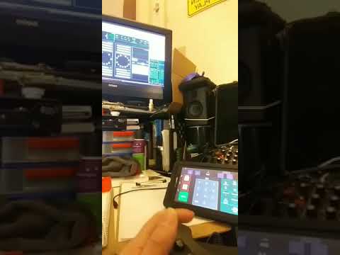 Aimless Purrdata demo (Gamepad + Tablet)
