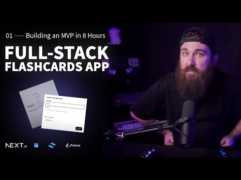 E1: Building a Flashcards app with Next.js, Tailwind CSS and Prisma