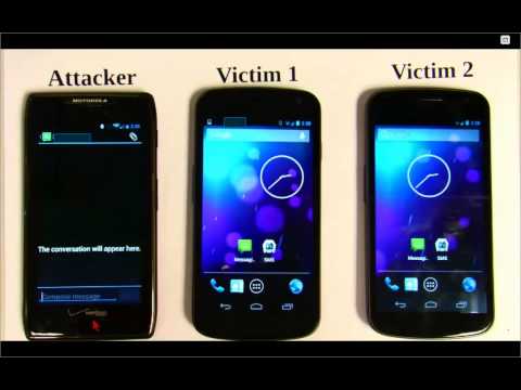 Code Injection Attack on HTML5-based Mobile Apps (SMS)