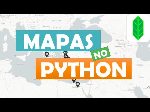 O tutorial mais completo sobre como criar MAPAS no PYTHON utilizando a biblioteca FOLIUM!