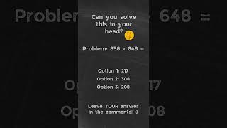 Mind-Bending Math: Can You Solve This in Your Head?