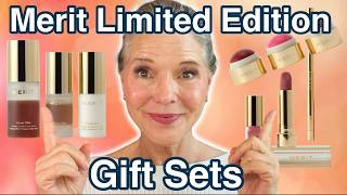 NEW! Merit's Best Holiday Gift Sets Yet | Swatch & Try On Over 50
