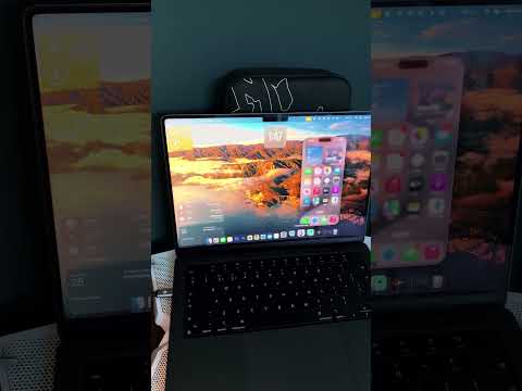 Did you know you can mirror your iPhone to your Mac?! #iphone #macbook