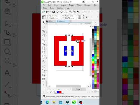 HDFC BANK LOGO || SAGAR GRAPHICS|| #coreldraw  #shorts #shortfeed #short #viral #video