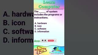 🔥 Computer MCQ's / for all competitive  #computer #Shorts #trending #viral #short