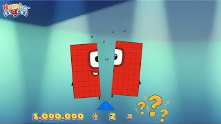 GIANT NUMBERBLOCKS DIVISION | DIVIDE SMALL AND BIG NUMBERS | LEARN TO COUNT | @ColorArt_id