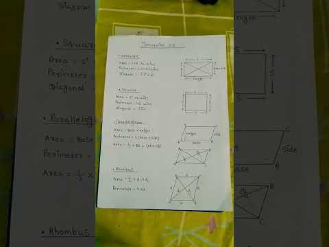 Mensuration 2D