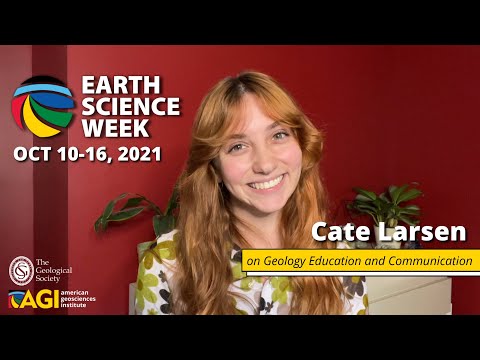My Role as a Geology Communicator - Earth Science Week 2021