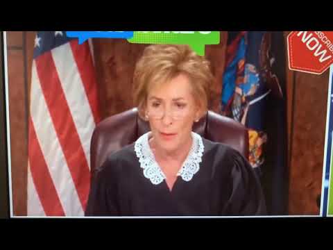 Judge Judy asks about defendants underwear