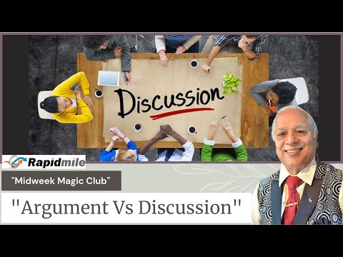 Discussion Vs Argument