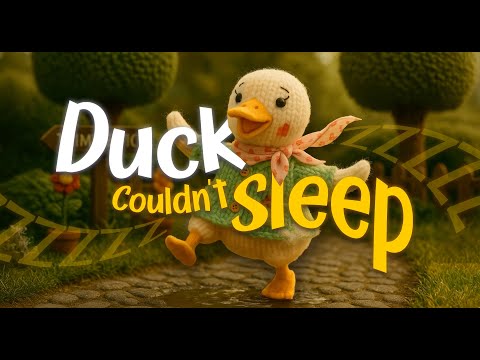 Duck Couldn’t Sleep | Calming Bedtime Story to Support Kids Big Feelings at Bedtime