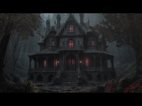 Abandoned Mansion in the Forest | Heavy Rain and Thunderstorm Sounds for Sleeping