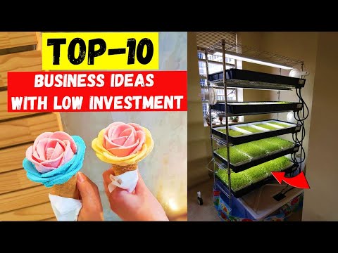 🔥TOP-10 Small Business Ideas With Low Investment #shorts