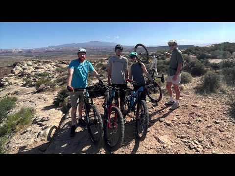 St. George with the kids… and Matt