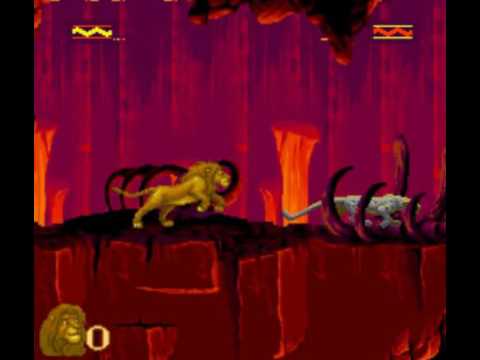 Let's Play Lion King SNES Part 6 - FUUUUUUUUUUUUUU!!!!!!!