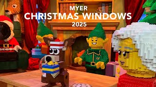 Myer Christmas Windows 2025 - LEGO® Christmas Story