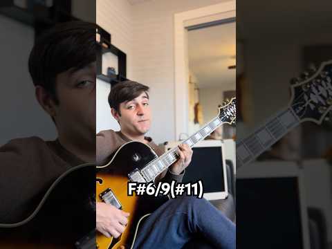 Play this instead of F# major! #jazzguitar #guitarlesson #guitartutorial #learnguitar #guitarchords