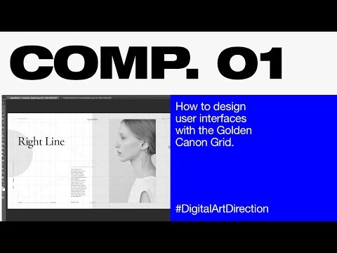 How to design websites with the Golden Canon Grid (NOT GOLDEN RATIO)