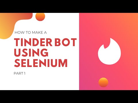 Tinder Bot using Selenium | Part 1