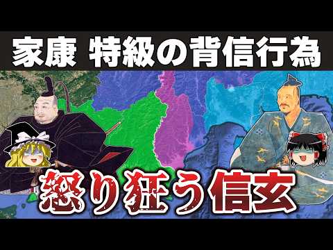 【ゆっくり解説】武田信玄編その22ー家康との同盟関係の危機と宿敵との甲越和与