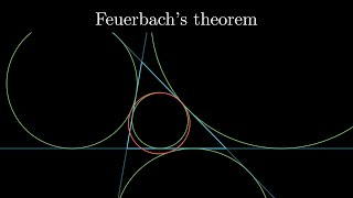 Feuerbach's theorem #SoME3
