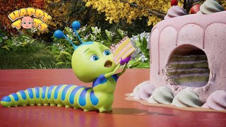 Hungry Little Caterpillar + More Nursery Rhymes & Kids Songs | Happy Tots