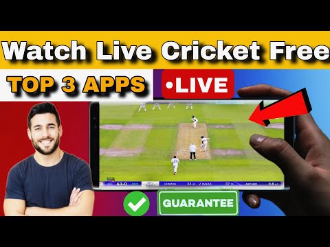 How to Watch Free Live Cricket On Mobile | Free Main Live Cricket Kaise Dekhe? | Top 3 APPS