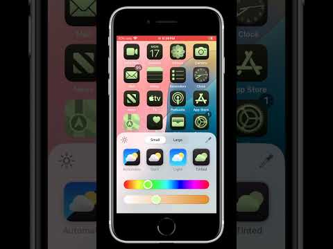 Home Screen customization on iOS 18 #shorts #ios  #ios18 #ios18beta