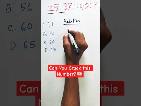 Can you crack this number? #numberanalogy #mathtricks #mathlover #studyhouse #shorts