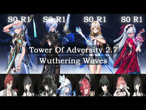 Tower Of Adversity 2.7 Wuwa | S0R1 Jinshi | S0R1 Galbrena / S0R1 Cartethyia | S0R1 Carlotta