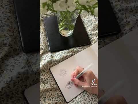 Simple flower 🌸 #art #drawing #painting #watercolor #artist #aesthetic #sketch #diy #draw