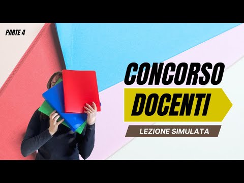 Parte 4: prerequisiti (lezione simulata)