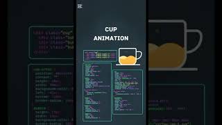 Create a CSS Cup Animation | No JS Needed ☕